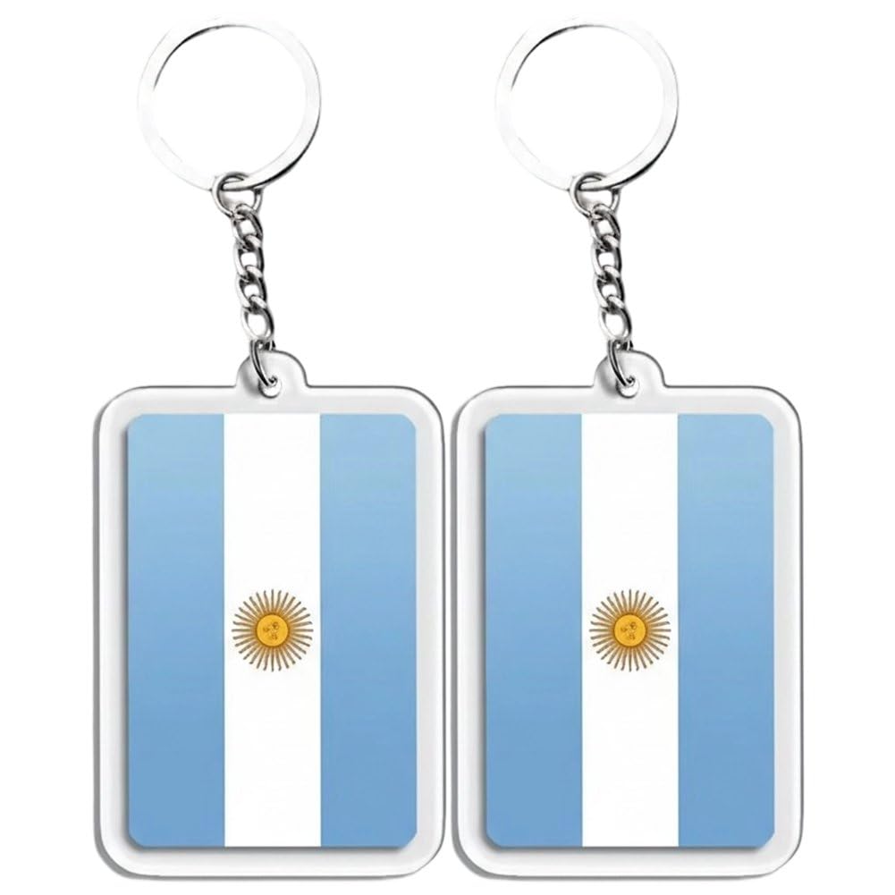 Amazon.co.jp: [Hifeoos] アルゼンチン国旗キーホルダー アルゼンチン